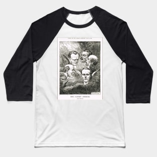 The Cabinet Cherubs Punch Cartoon 1908 Baseball T-Shirt